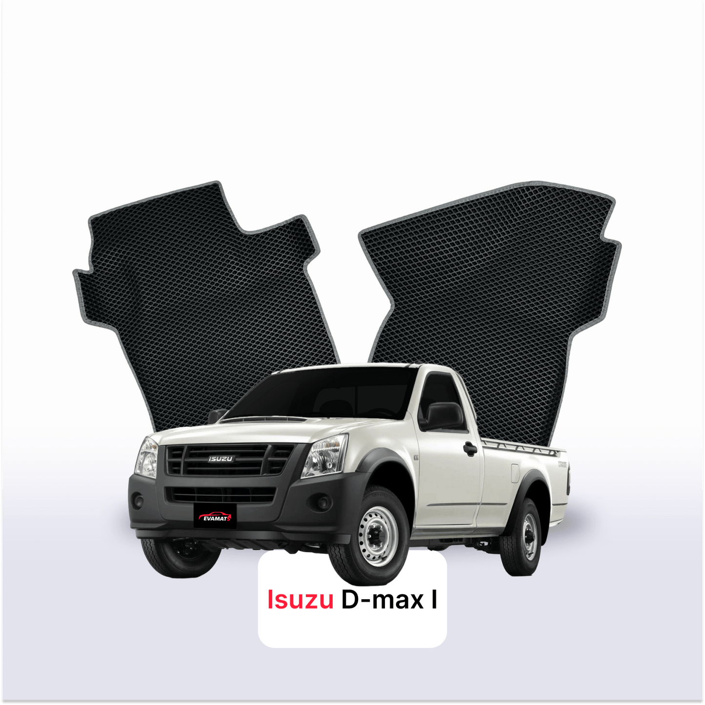 Autokoberce EVA pro Isuzu D-Max 1 gen 2002-2012 r. PICK-UP jednokabina