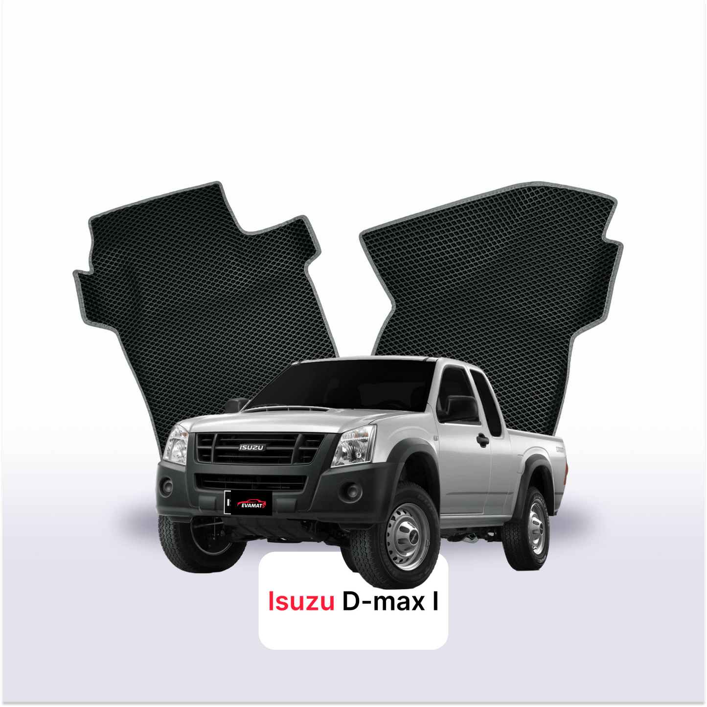 Autokoberce EVA pro Isuzu D-Max 1 gen 2002-2012 r. PICK-UP prodloužená kabina