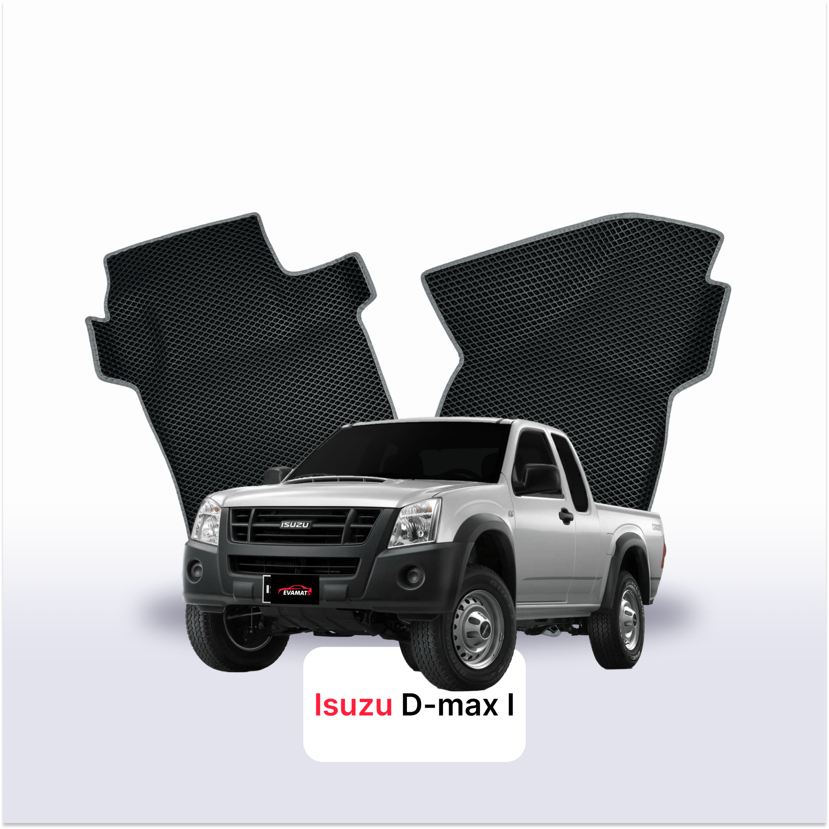 Autokoberce EVA pro Isuzu D-Max 1 gen 2002-2012 r. PICK-UP prodloužená kabina