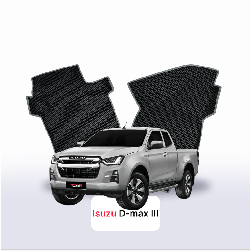 Autokoberce EVA pro Isuzu D-Max 3 gen 2019-2027 r. PICK-UP prodloužená kabina