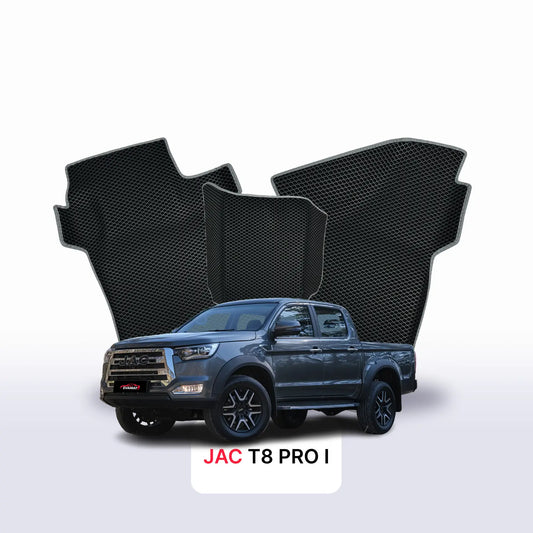 Autokoberce EVA pro JAC T8 PRO 1 gen 2018-2027 r. PICK-UP  dvojkabina