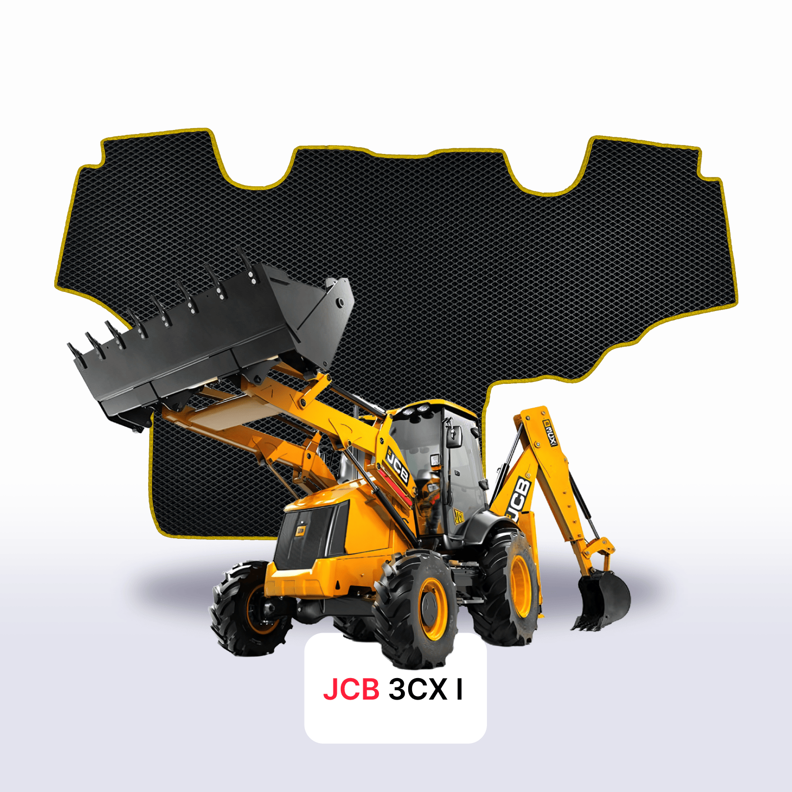 Autokoberce EVA pro JCB 3CX 1 gen 2008-2024 r. BAGR