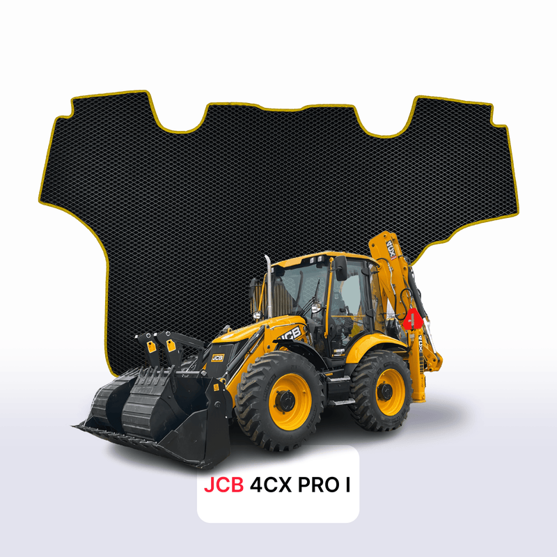 Autokoberce EVA pro JCB 4CX PRO 1 gen 2008-2024 r. BAGR