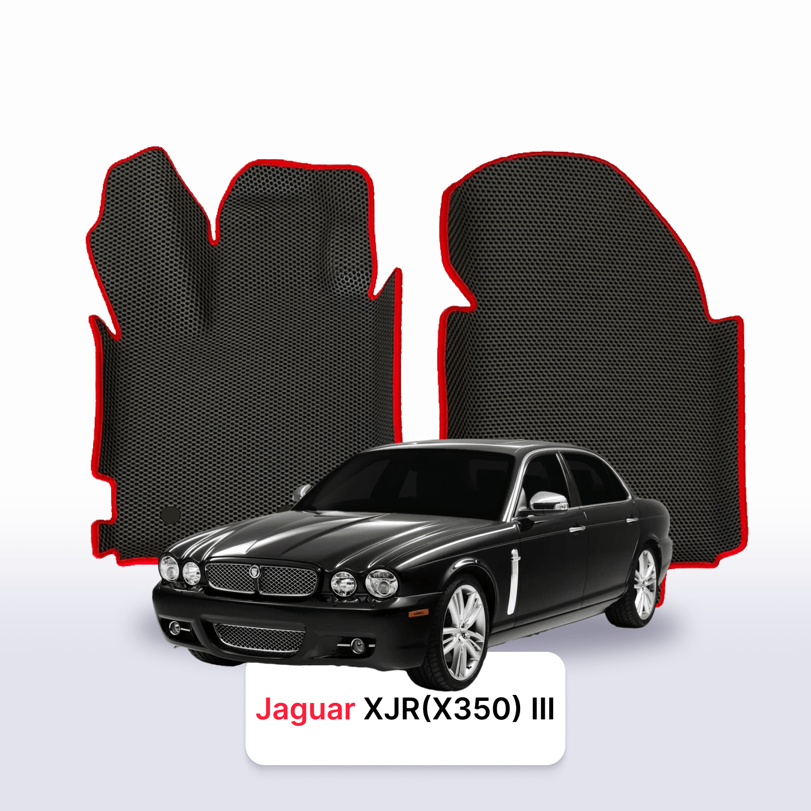 Autokoberce EVA pro Jaguar XJR(X350) 3 gen 2003-2007 r. SEDAN