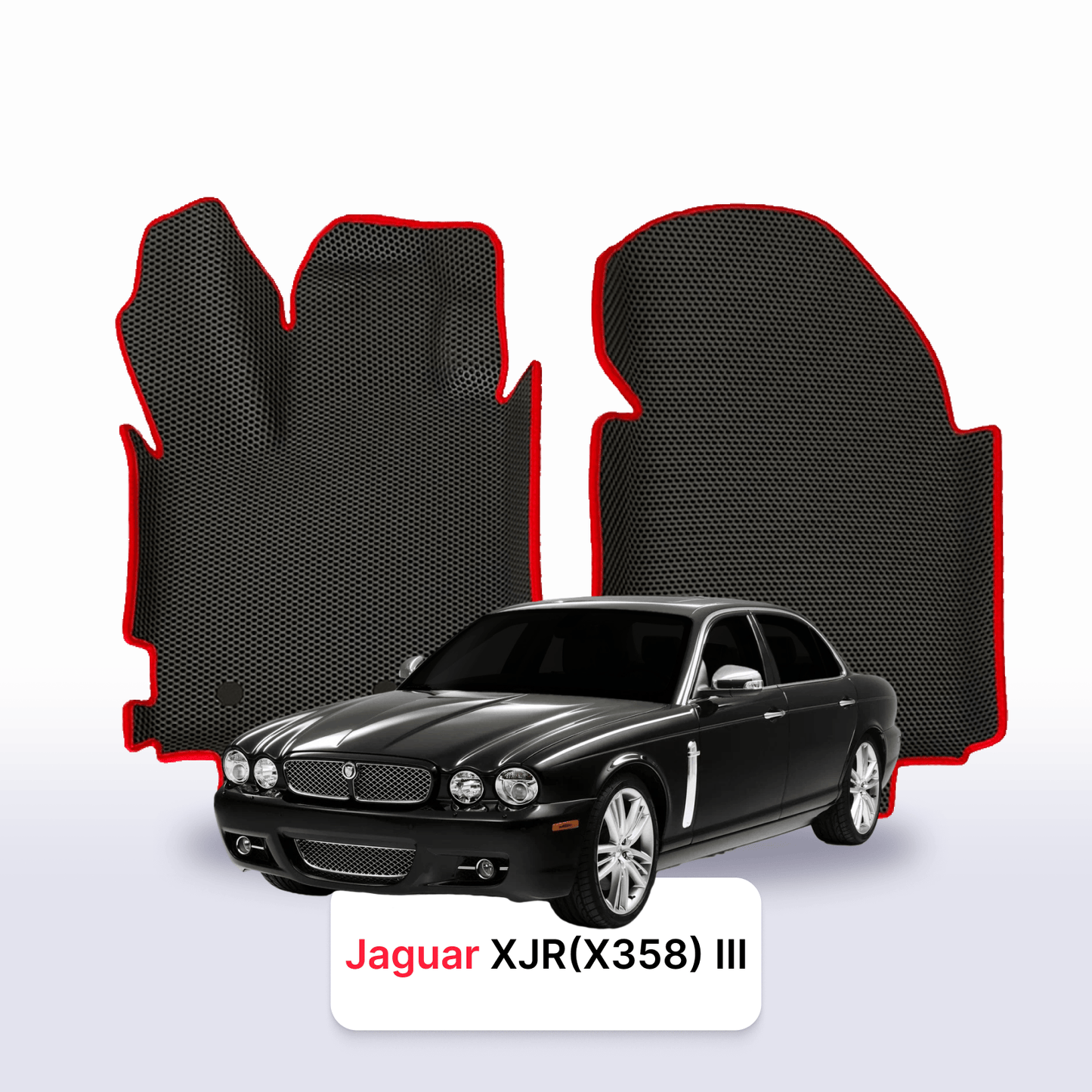 Autokoberce EVA pro Jaguar XJR(X358) 3 gen 2007-2009 r. SEDAN