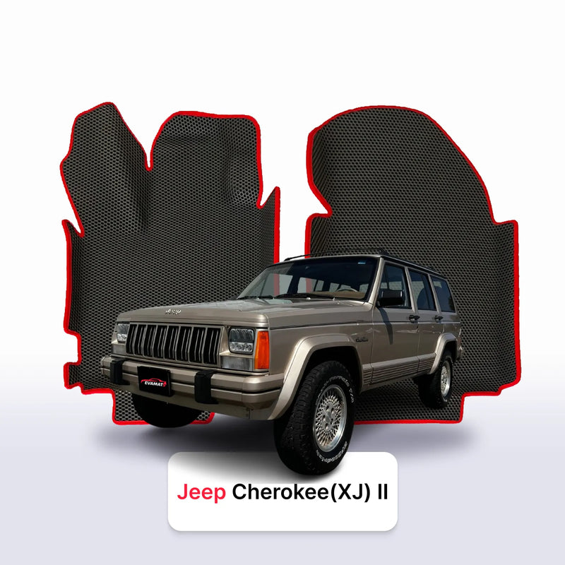 Autokoberce EVA pro Jeep Cher.ee(XJ) pre-facelift 2 gen 1983-1996 r. SUV 5 dzwi