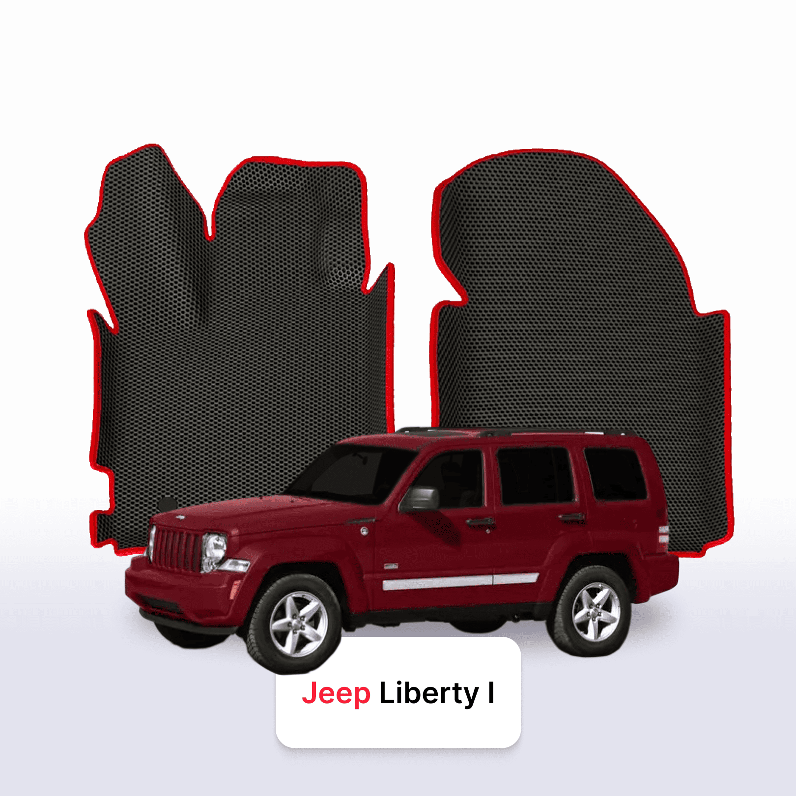 Autokoberce EVA pro Jeep Liberty 1 gen 2001-2007 r. SUV