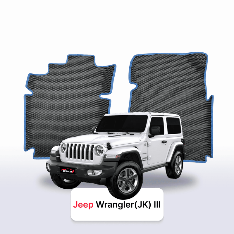 Autokoberce EVA pro Jeep Wrangler(JK) 3 gen 2006-2018 r. 3 dveře SUV