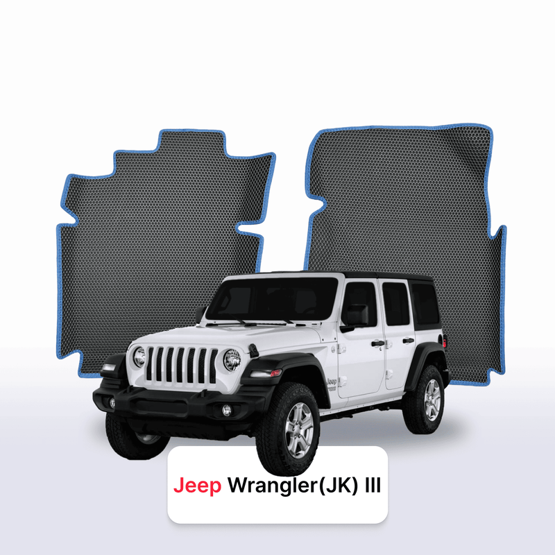 Autokoberce EVA pro Jeep Wrangler(JKU) 3 gen 2006-2018 r. 5 dveří SUV