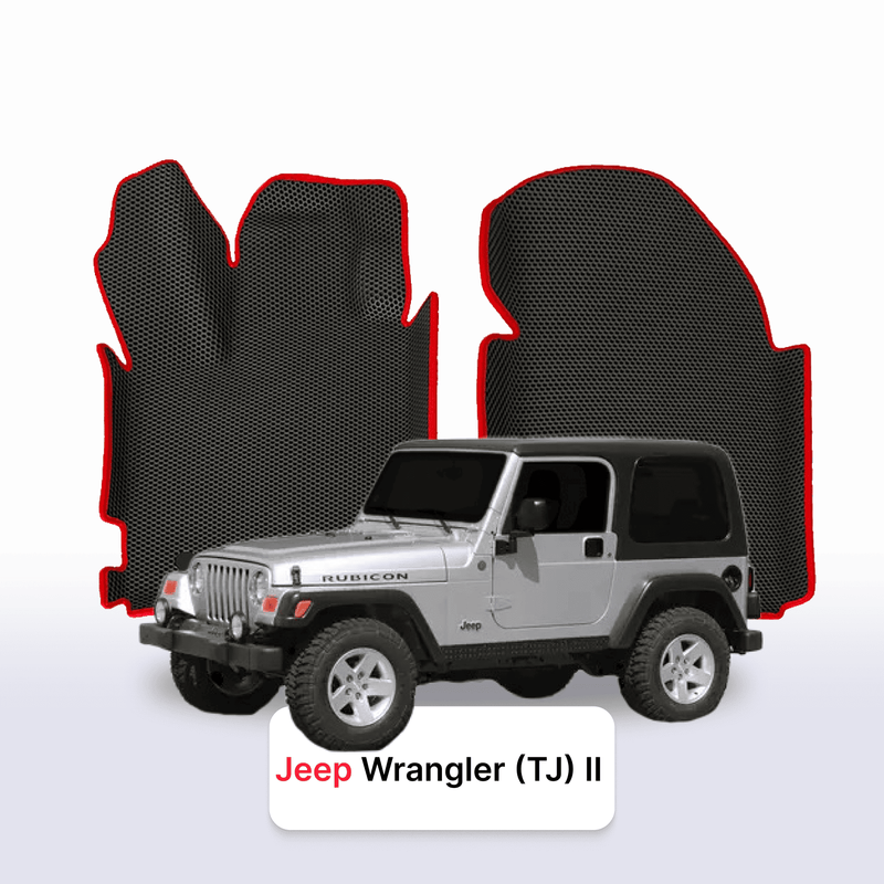Autokoberce EVA pro Jeep Wrangler(TJ) 2 gen 1996-2006 r. 3 dveře SUV