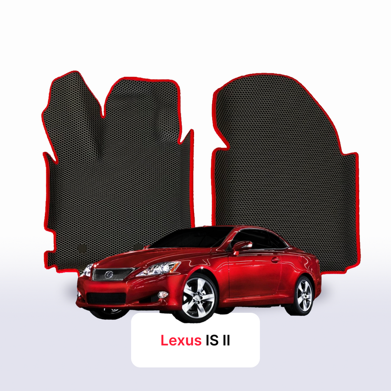 Autokoberce EVA pro Lexus IS 2 gen 2005-2016 r. KUPÉ/KABRIOLET