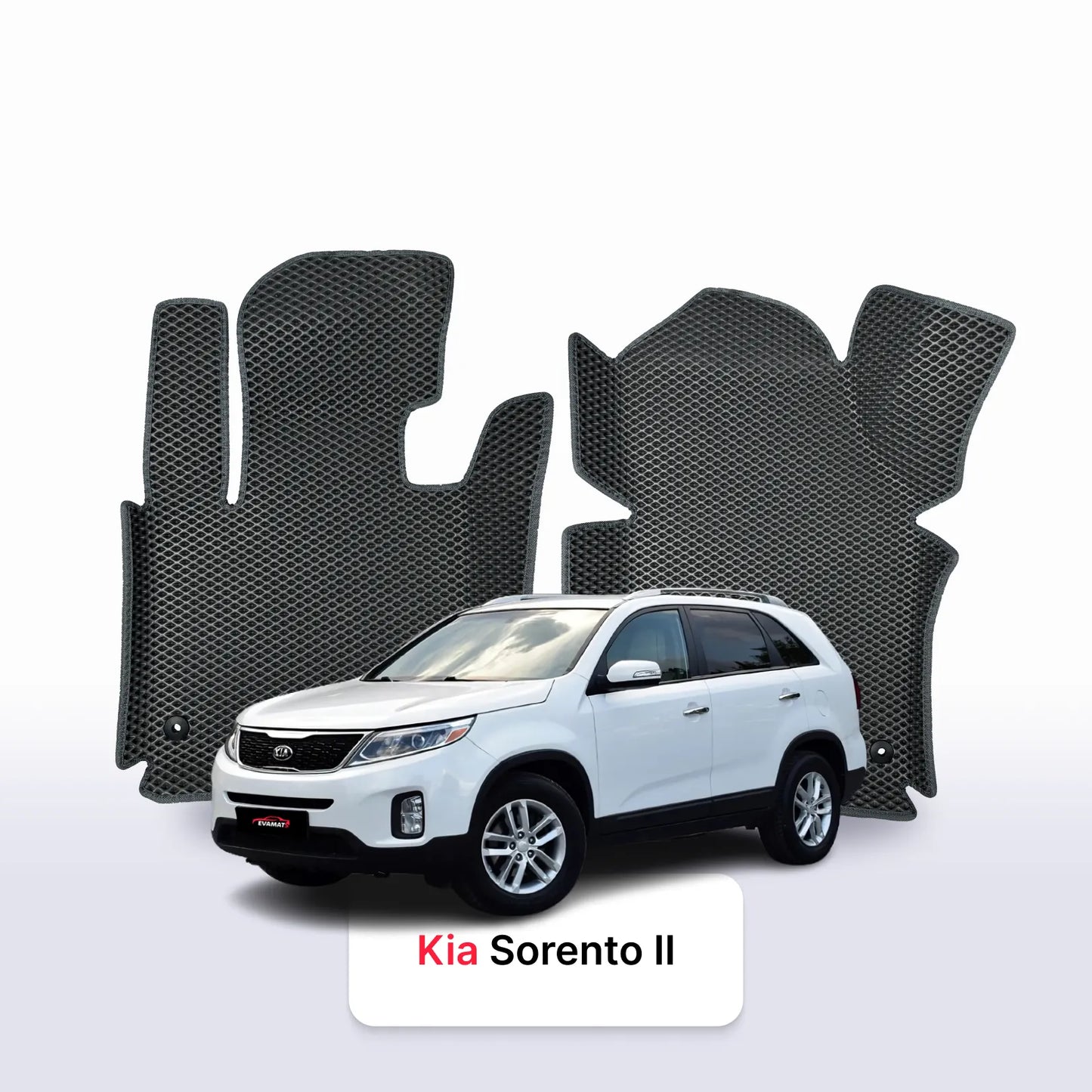 Autokoberce EVA pro Kia Sorento facelift II gen 2012-2014 r. SUV
