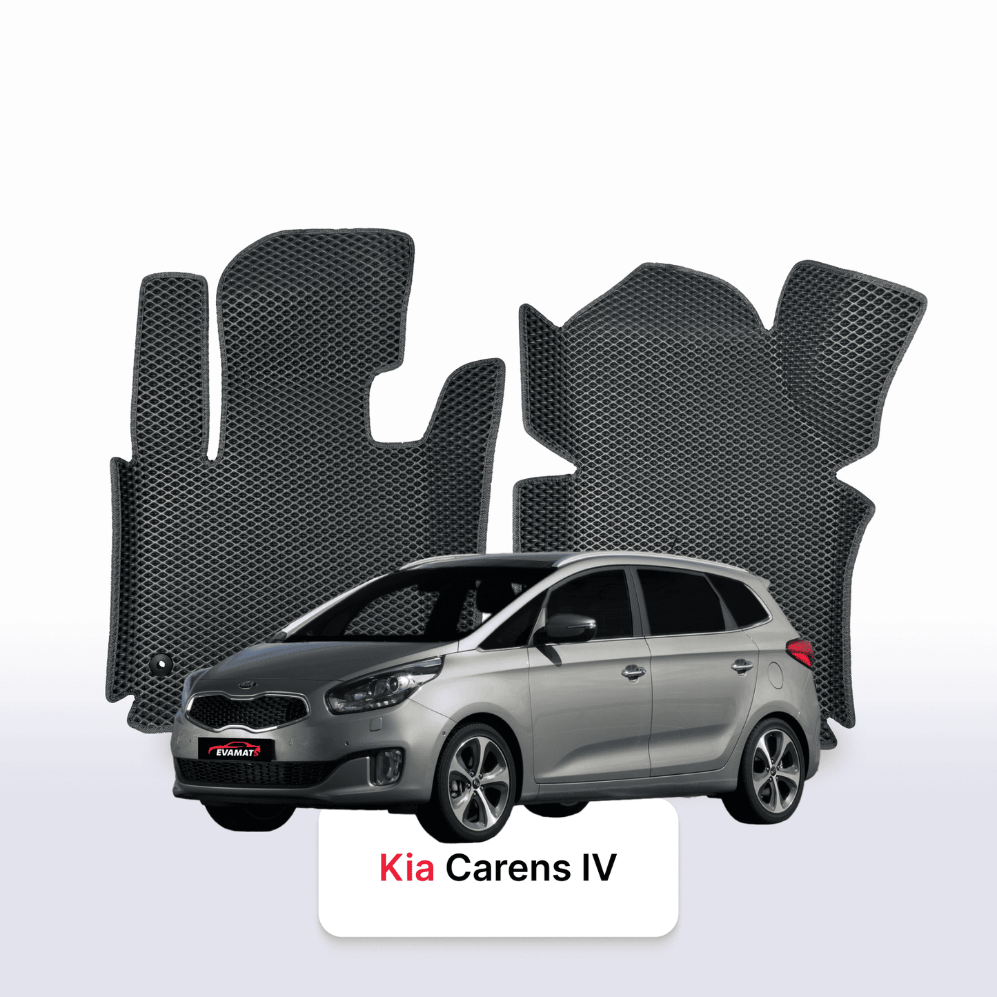 Autokoberce EVA pro Kia Carens(RP) IV gen 2013-2019 r. MINIVAN