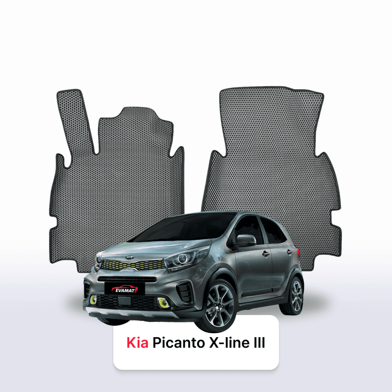 Autokoberce EVA pro Kia Picanto X-line III gen 2017-2028 r. HATCHBACK 5 dveří