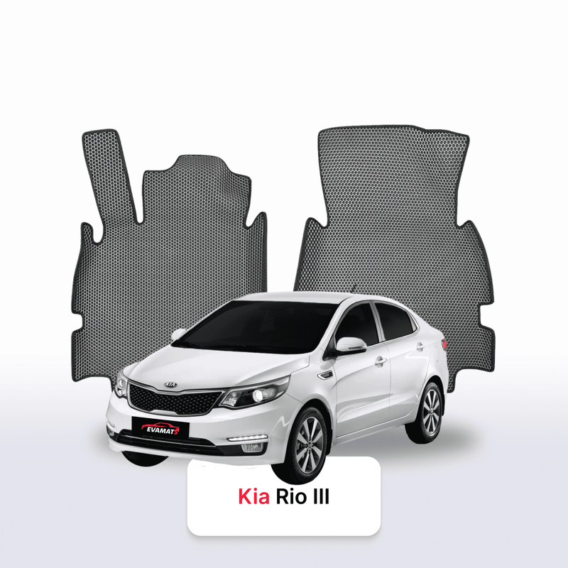 Autokoberce EVA pro Kia Rio III gen 2011-2017 SEDAN