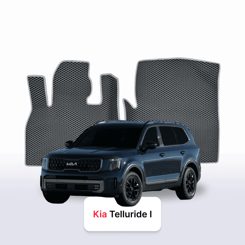 Autokoberce EVA pro Kia Telluride I gen 2019-2028 r. SUV 7  míst