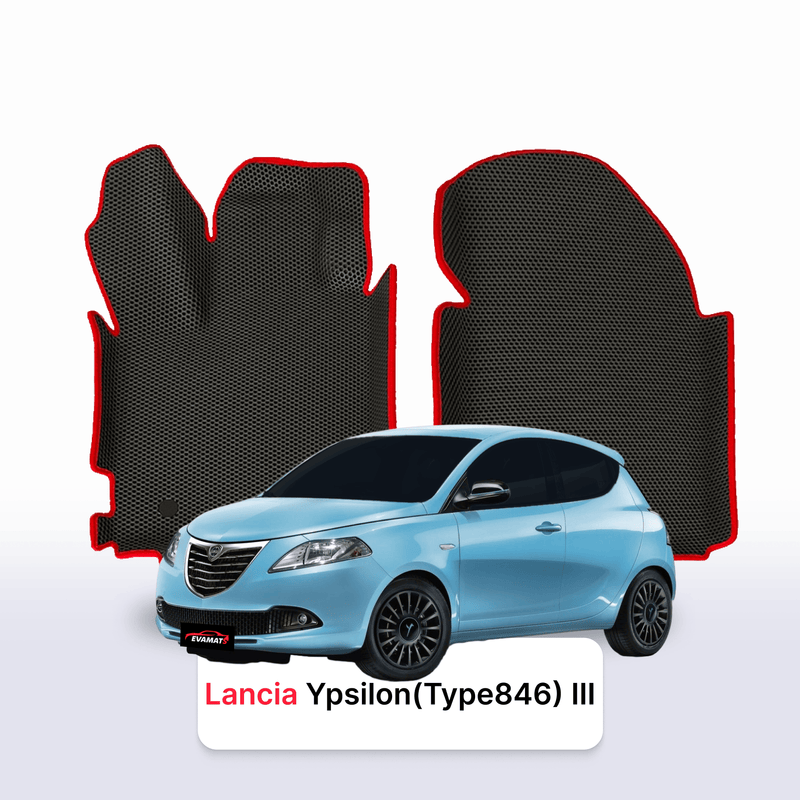 Autokoberce EVA pro Lancia Ypsilon(Type846) 3 gen 2011-2024 r. HATCHBACK 3 dveře