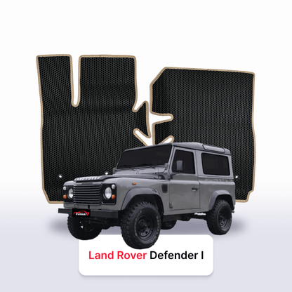 Autokoberce EVA pro Land Rover Defender 1 gen 1983-2016 r. SUV 3 dveře