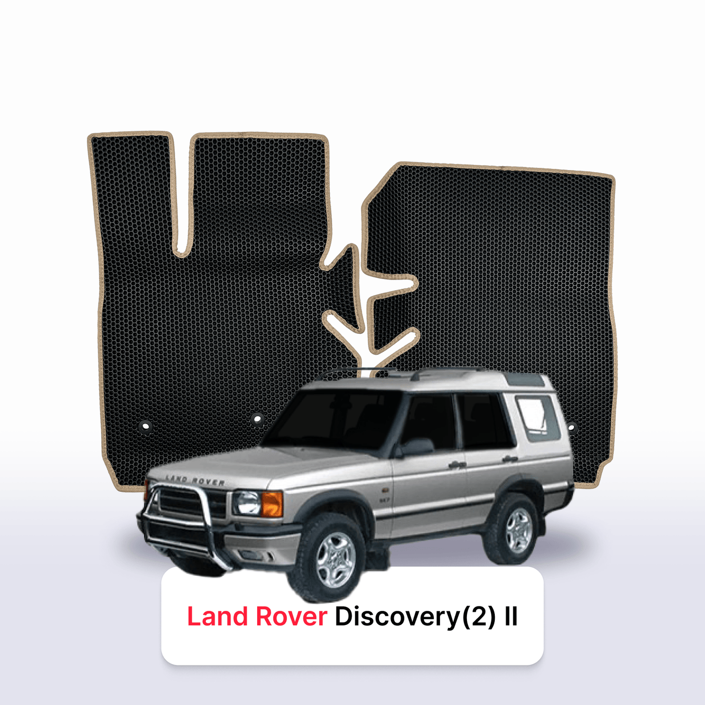 Autokoberce EVA pro Land Rover Discovery(2) 2 gen 1998-2004 r. SUV 5 dveří