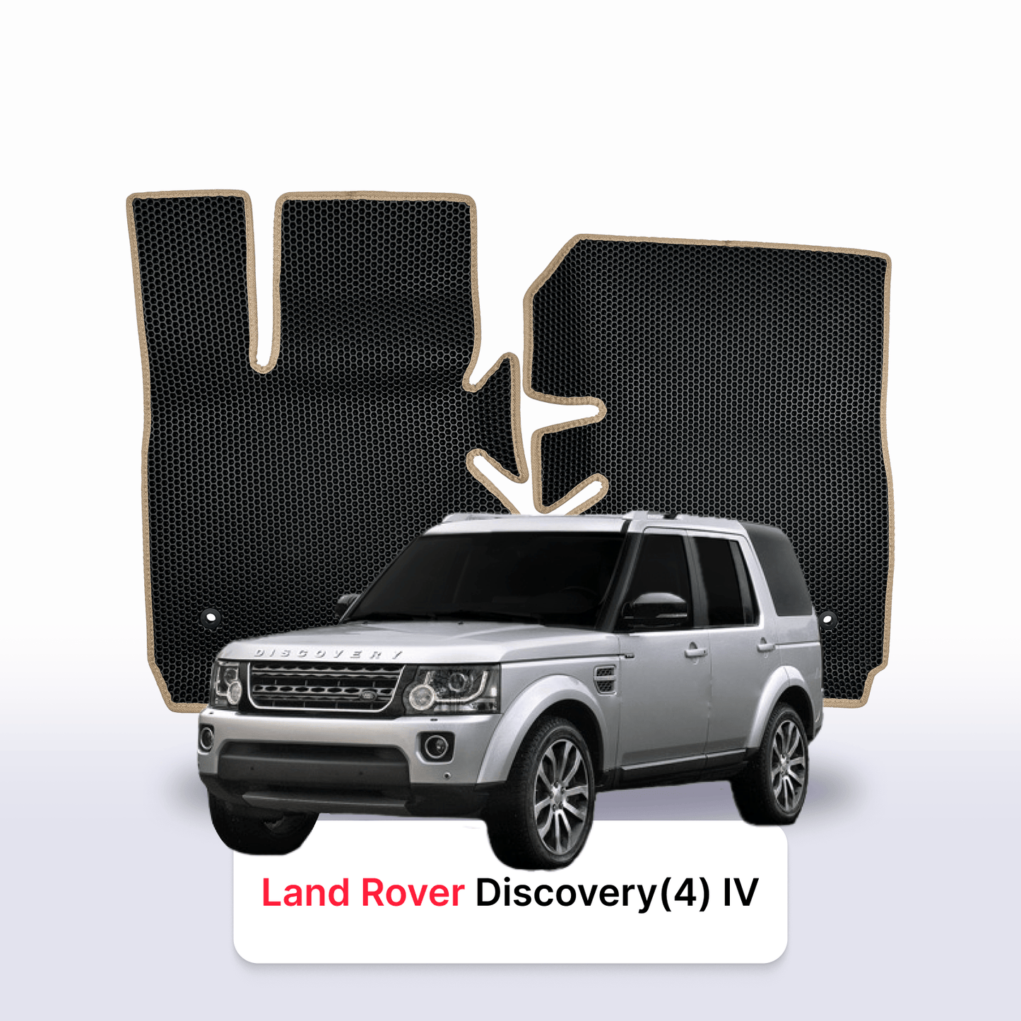 Autokoberce EVA pro Land Rover Discovery(4) 4 gen 2009-2016 r. SUV 5 dveří