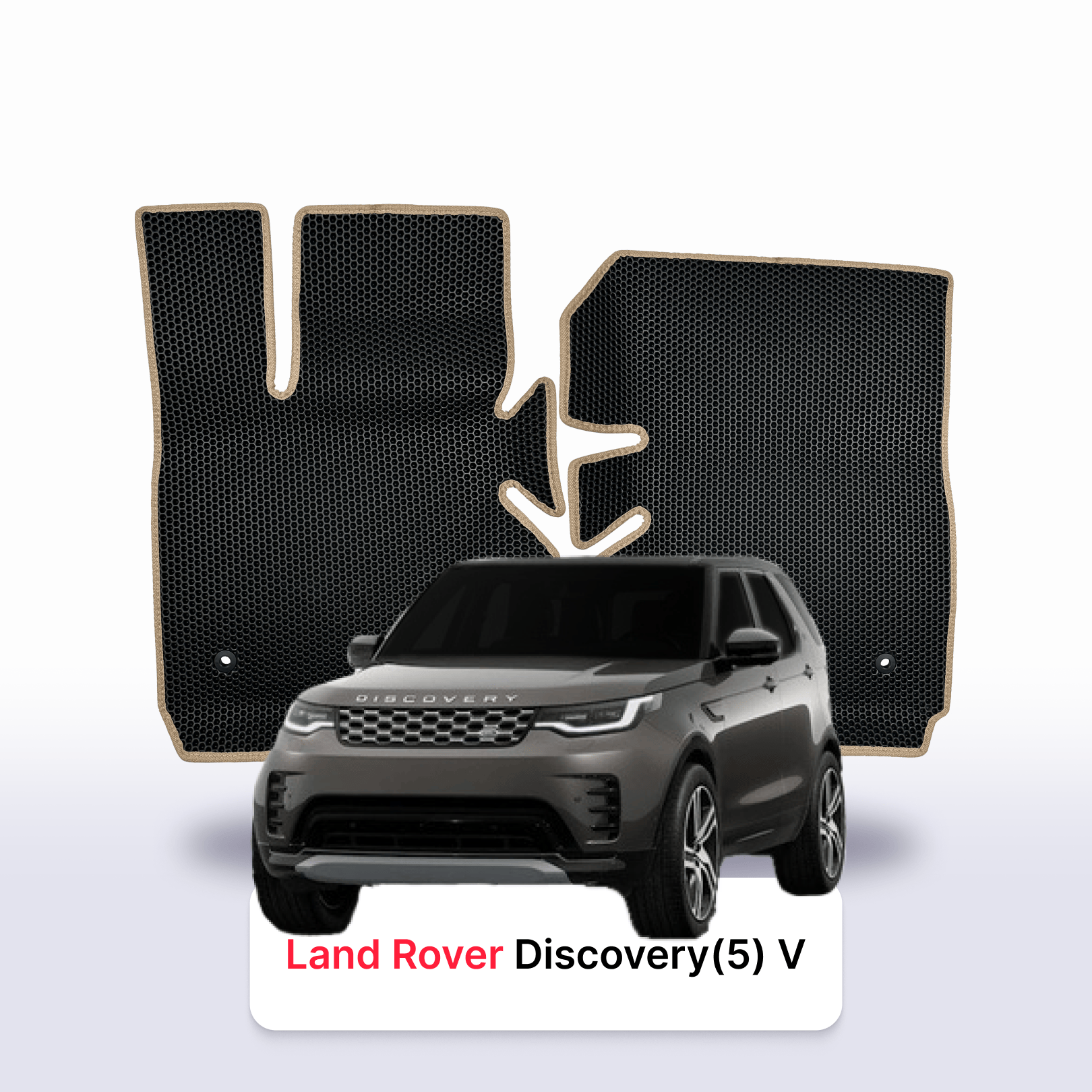 Autokoberce EVA pro Land Rover Discovery(5) 5 gen 2016-2028  r. SUV 5 dveří