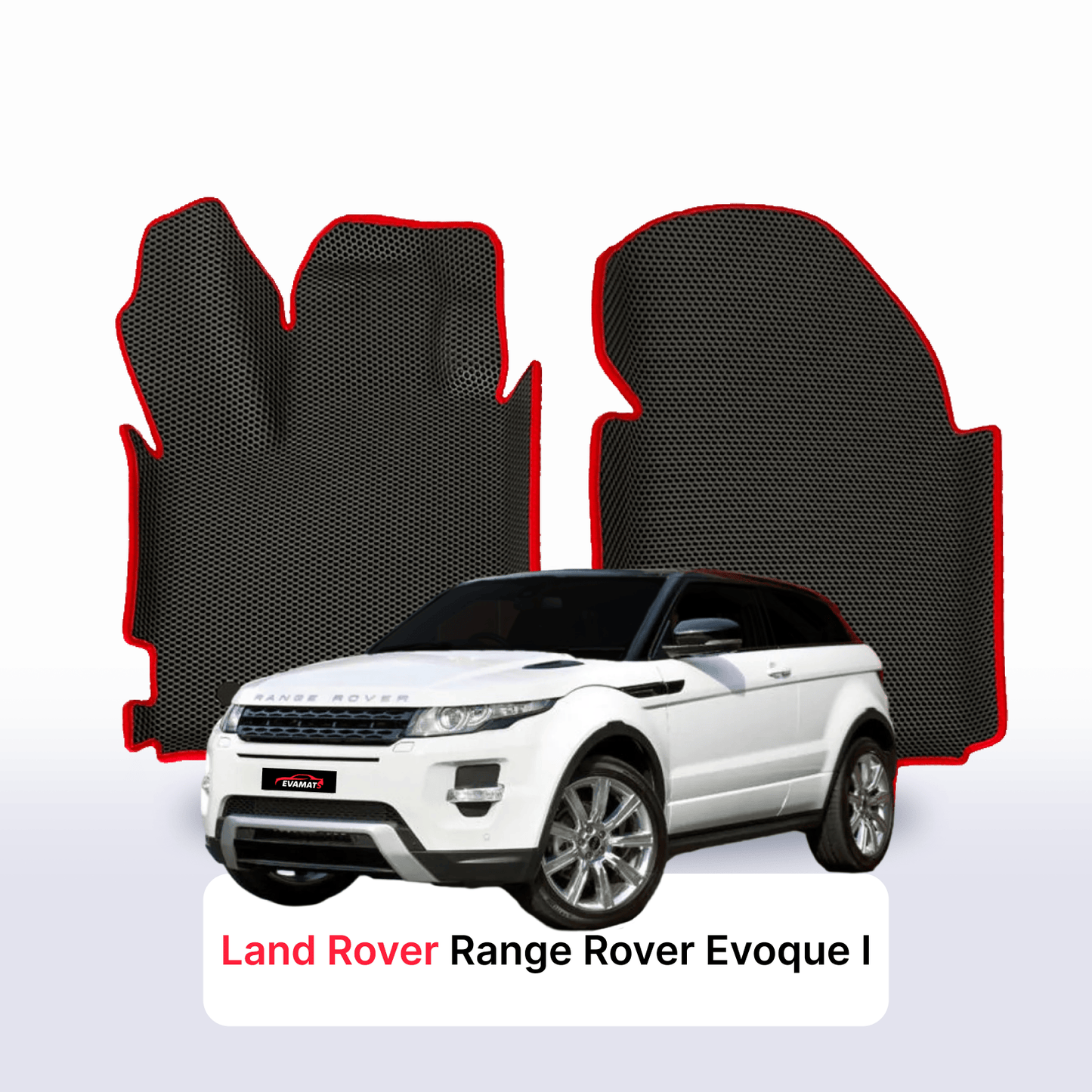 Autokoberce EVA pro Land Rover Range Rover Evoque 1 gen 2011-2018 r. SUV 3 dveře