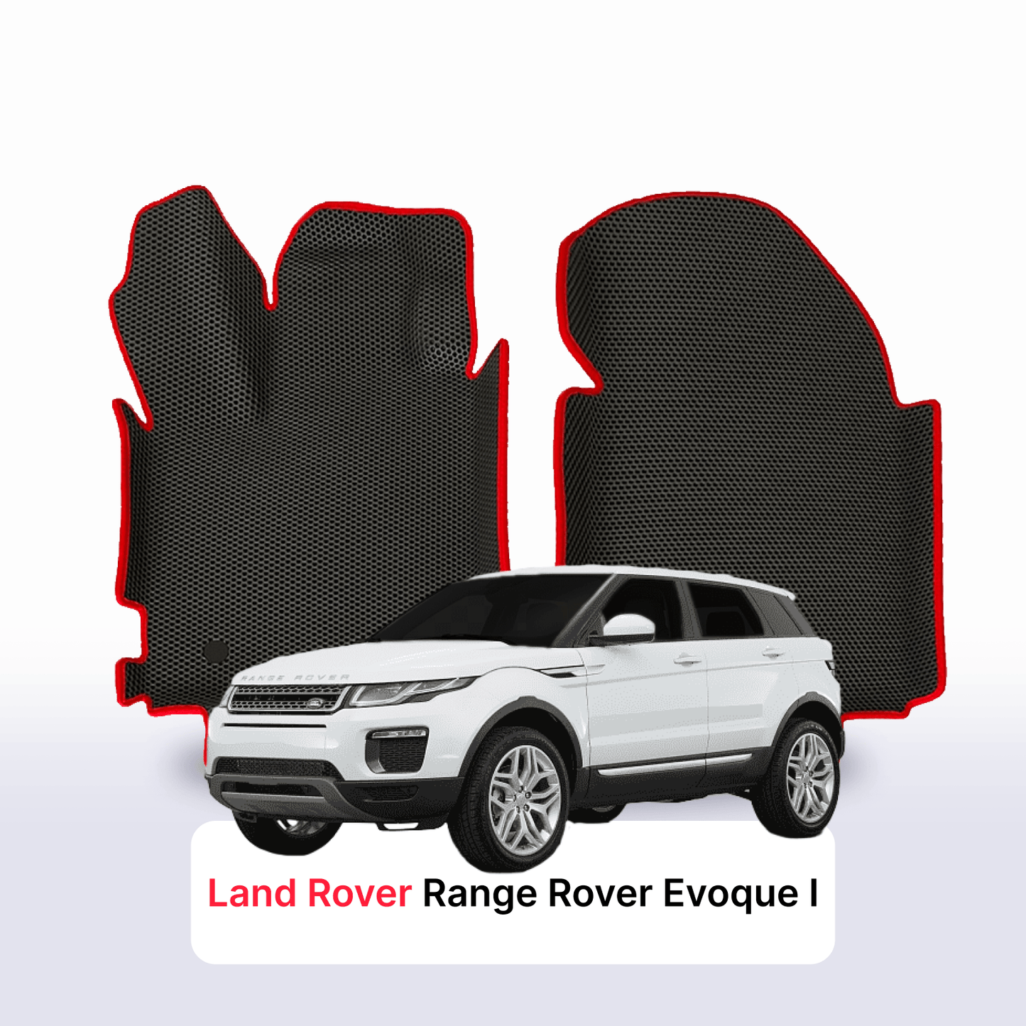 Autokoberce EVA pro Land Rover Range Rover Evoque 1 gen 2011-2018 r. SUV 5 dveří