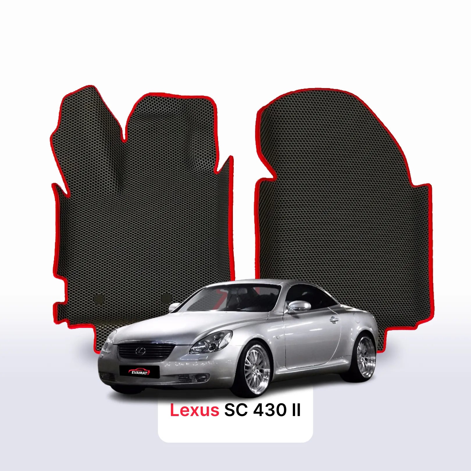 Autokoberce EVA pro Lexus SC 430 2 gen 2001-2010 r. KUPÉ