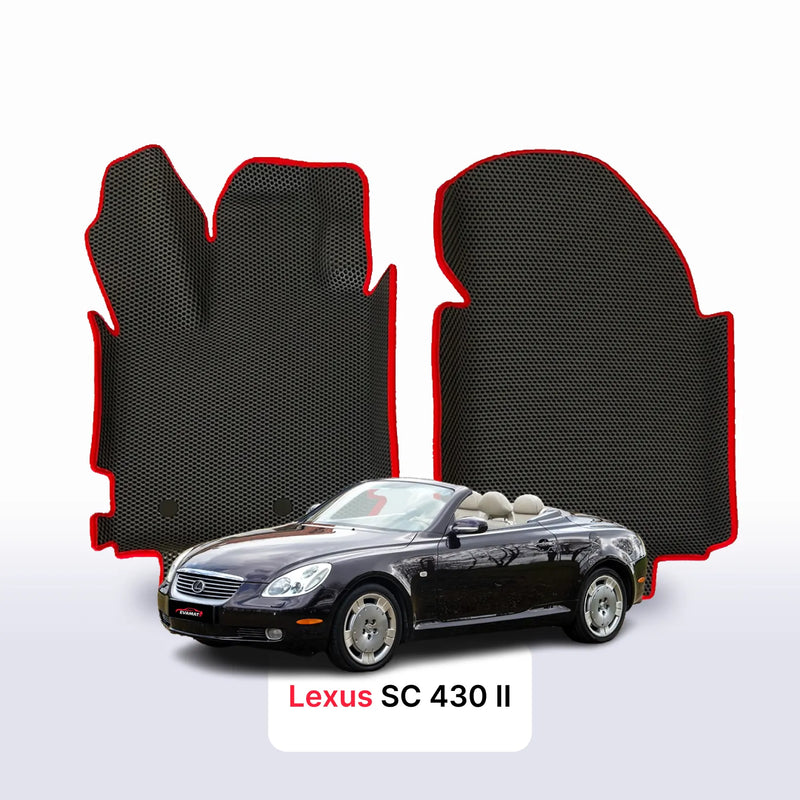 Autokoberce EVA pro Lexus SC 430 2 gen 2001-2010 r. KABRIOLET