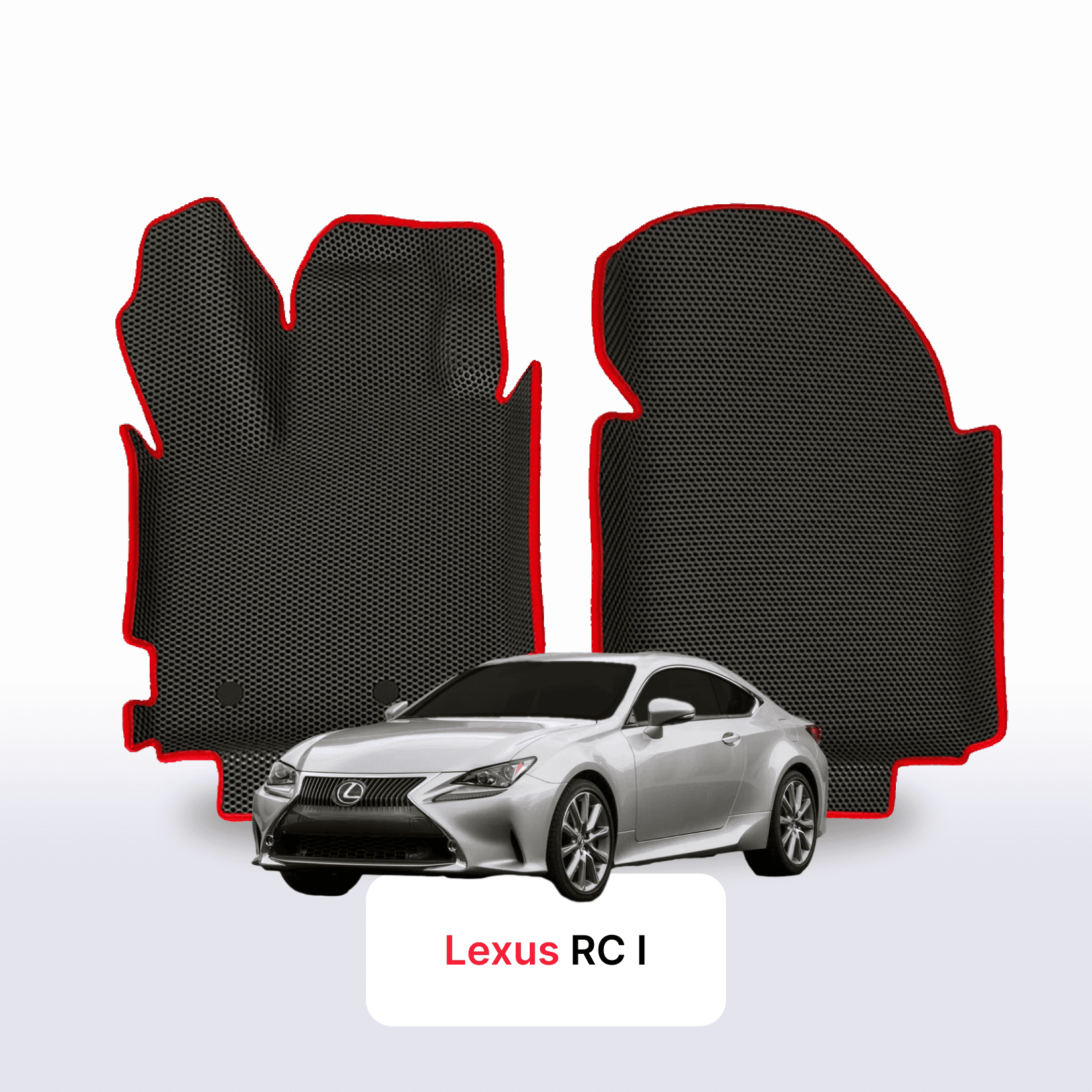 Autokoberce EVA pro Lexus RC 1 gen 2014-2025 r. KUPÉ