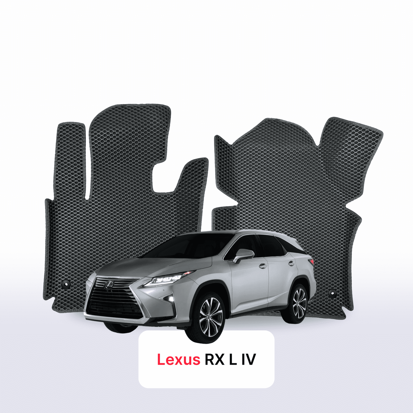 Autokoberce EVA pro Lexus RX L 4 gen 2015-2022 r. LONG SUV