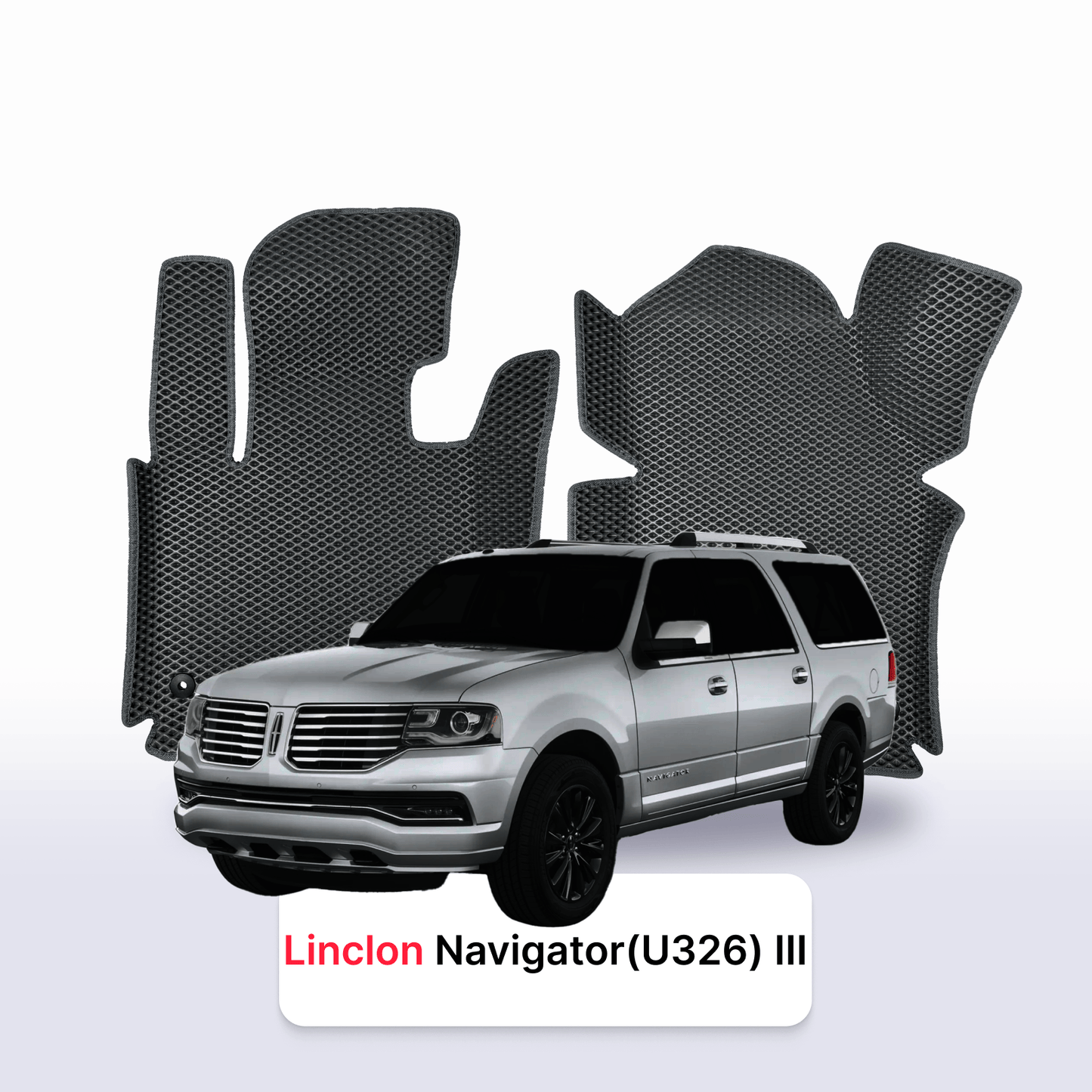 Autokoberce EVA pro Lincoln Navigator(U326) 3 gen 2006-2017 r. SUV