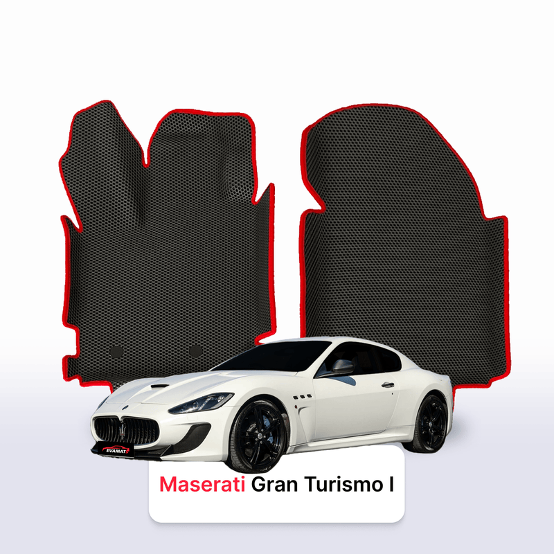 Autokoberce EVA pro Maserati GranTurismo 1 gen 2007-2019 r. KUPÉ MC Stradale