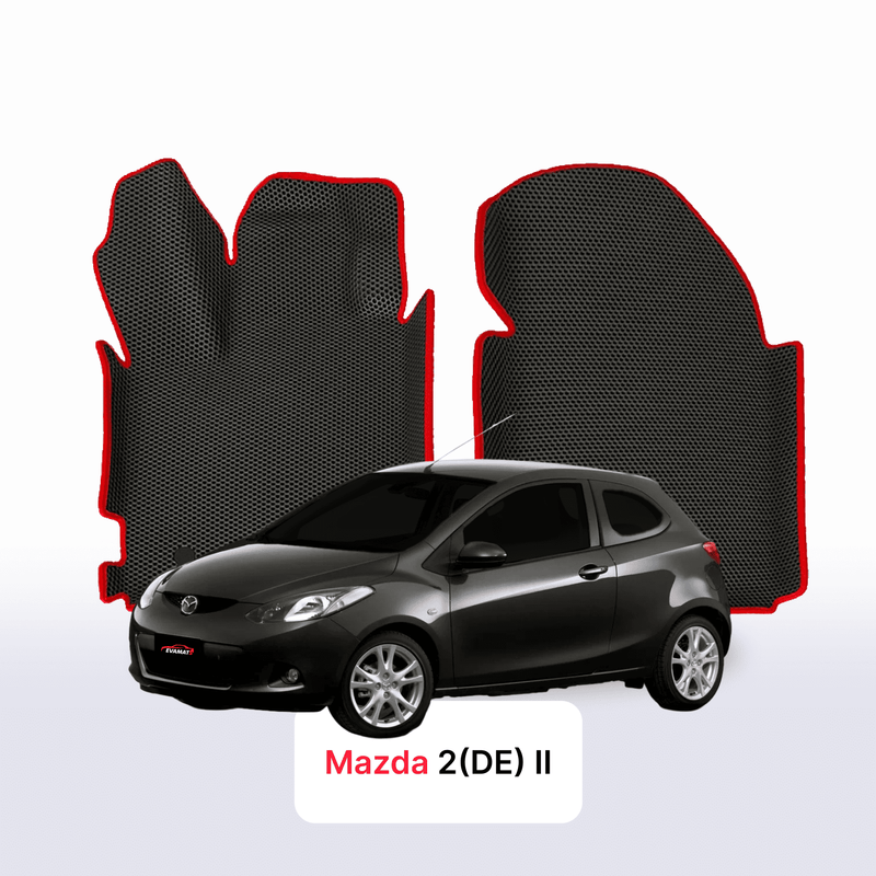 Autokoberce EVA pro Mazda 2(DE) 2 gen 2007-2014 r. HATCHBACK 3 dveře
