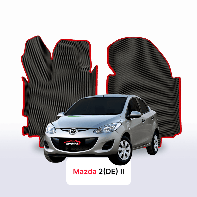 Autokoberce EVA pro Mazda 2(DE) 2 gen 2007-2014 r. SEDAN