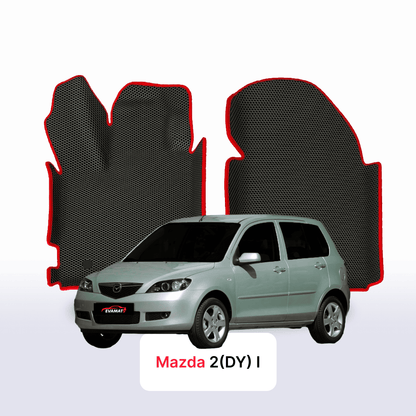 Autokoberce EVA pro Mazda 2(DY) 1 gen 2003-2007 r. HATCHBACK 5 dveří