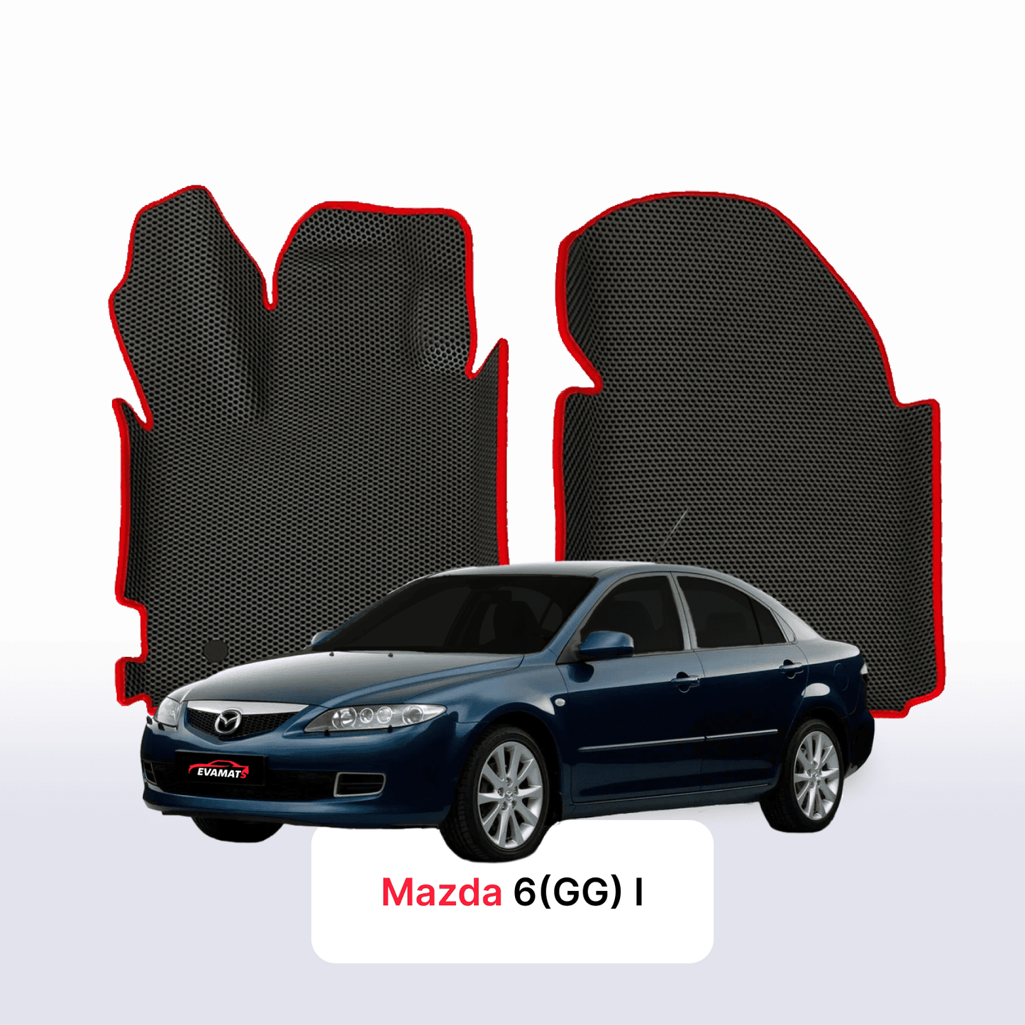 Autokoberce EVA pro Mazda 6(GG) 1 gen 2002-2008 r. SEDAN