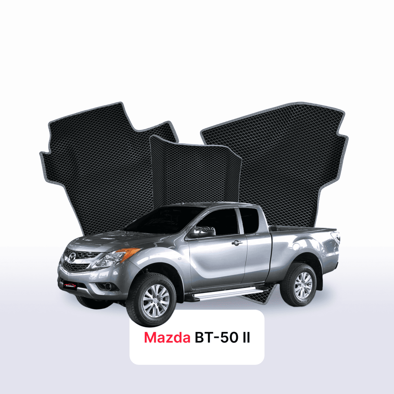 Autokoberce EVA pro Mazda BT-50 2 gen 2015-2020 r. PICK-UP prodloužená kabina