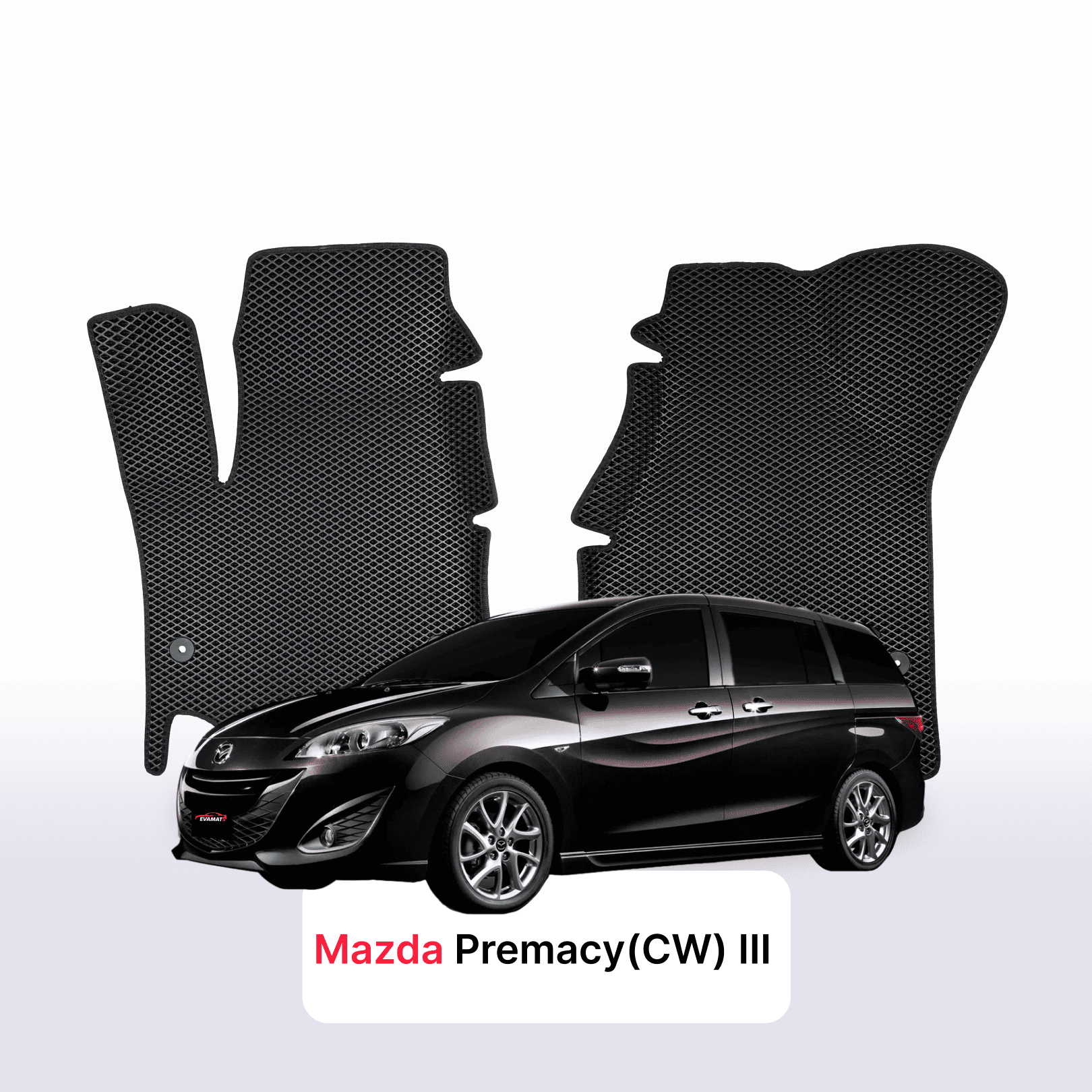 Autokoberce EVA pro Mazda Premacy(CW) 3 gen 2010-2017 r. MINIVAN