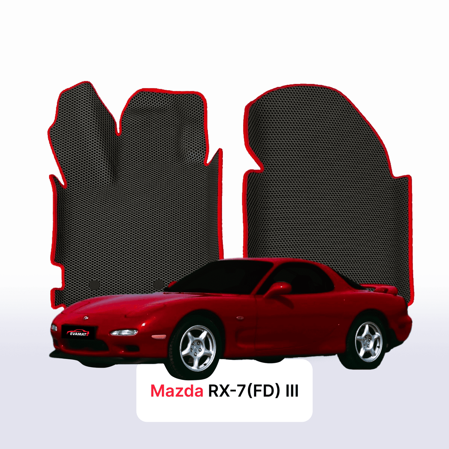 Autokoberce EVA pro Mazda RX-7(FD) 3 gen 1992-2002 r. KUPÉ