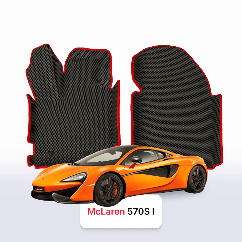 Autokoberce EVA pro McLaren 570S 1 gen 2015-2023 r. KUPÉ