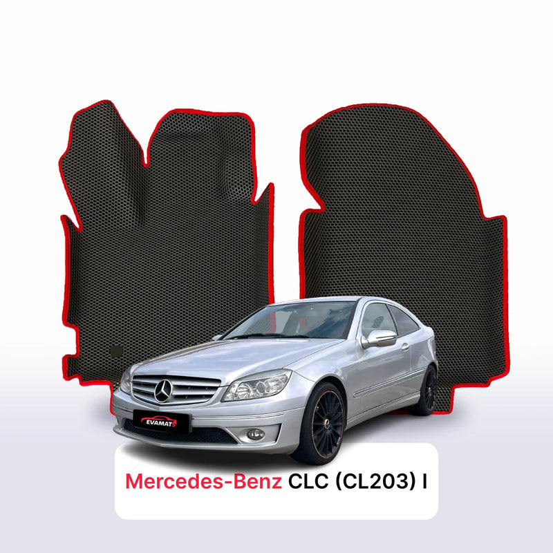 Autokoberce EVA pro Mercedes-Benz CLC (CL203) 1 gen 2008-2011 r. HATCHBACK 3 dveře