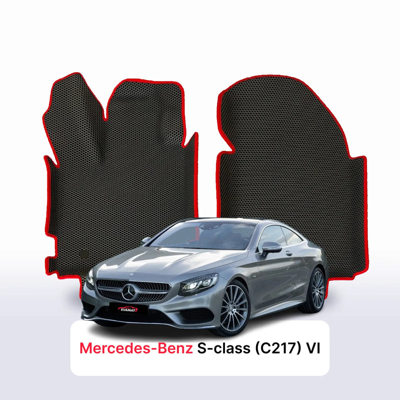 Autokoberce EVA pro Mercedes-Benz S-klasa 6 gen (C217) 2014-2020 r. KUPÉ
