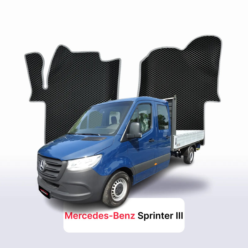 Autokoberce EVA pro Mercedes-Benz Sprinter 3 gen (W907/W910) 2018-2027 r. DODÁVKA dvojkabina