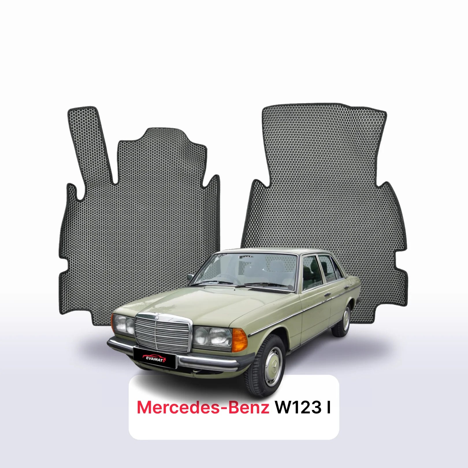 Autokoberce EVA pro Mercedes-Benz W123 1 gen 1975-1986 r. SEDAN