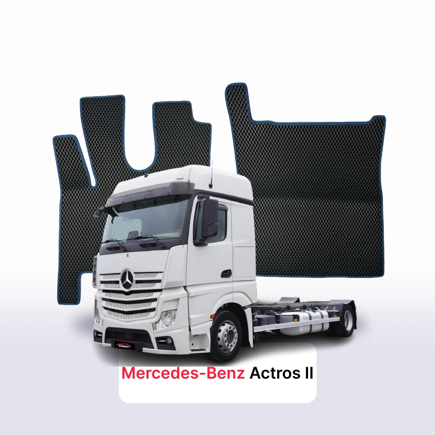 Autokoberce EVA pro Mercedes-Benz Actros 2 gen 2008-2020 r. NÁKLADNÍ AUTO