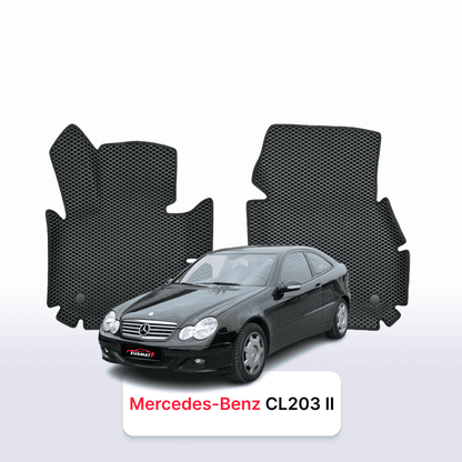 Autokoberce EVA pro Mercedes-Benz C-klasa(CL203) 2 gen 2000-2008 r. HATCHBACK 3 dveře