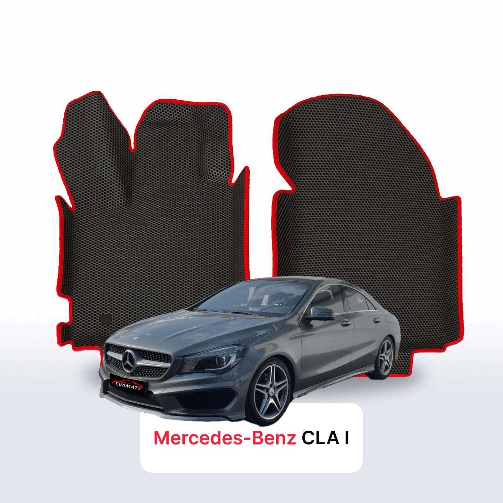 Autokoberce EVA pro Mercedes-Benz CLA 1 gen (C117) 2013-2019 r. SEDAN