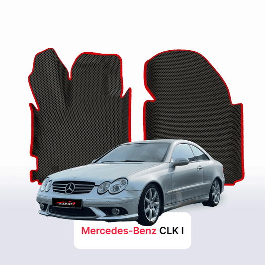 Autokoberce EVA pro Mercedes-Benz CLK 1 gen (C208) 1997-2002 r. KUPÉ