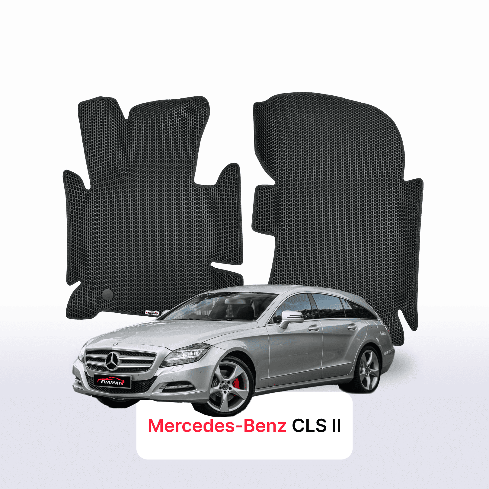 Autokoberce EVA pro Mercedes-Benz CLS 2 gen (X218) 2010-2018 r. KOMBI